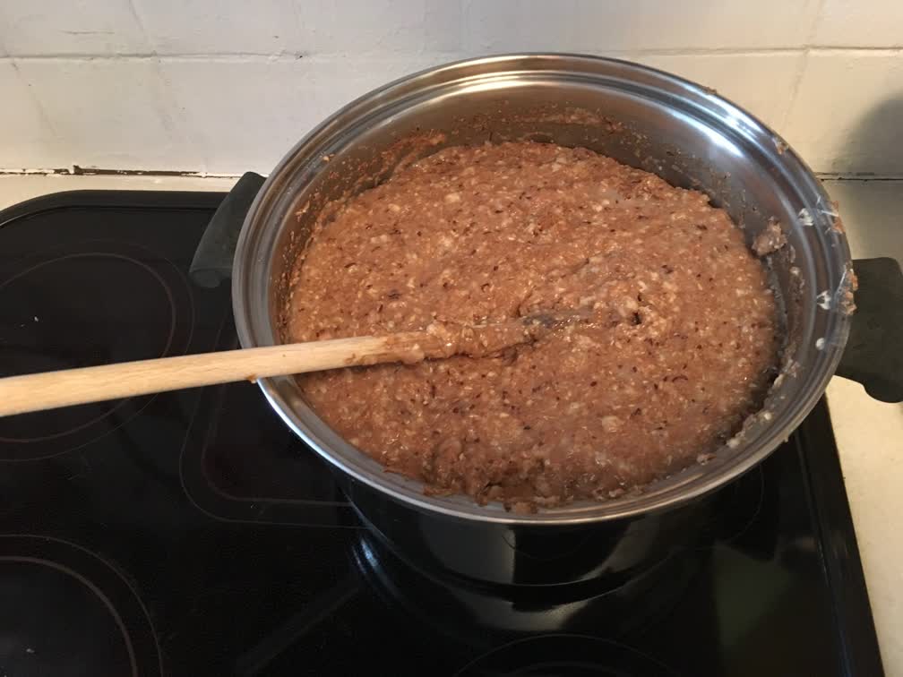 Zubereitetes Mash