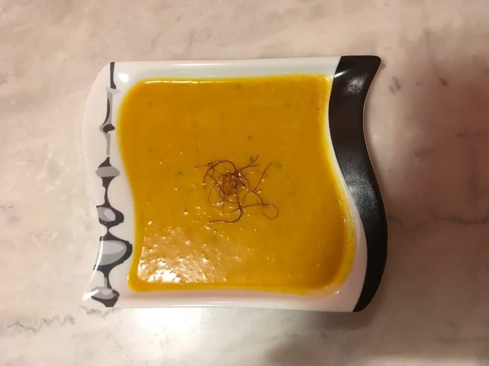 Fotos von Kürbissuppe